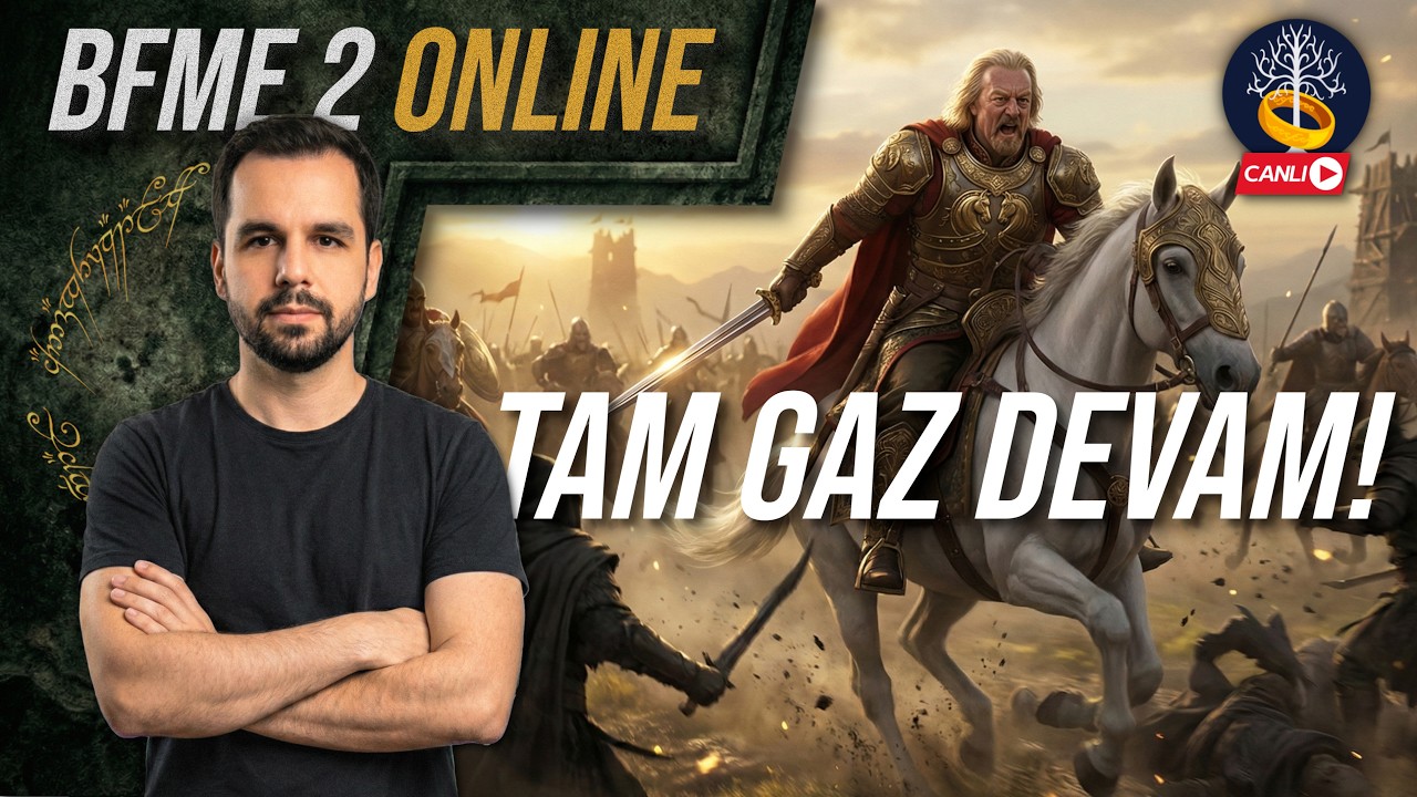 BFME 2: 4v4 Gelişmeli Maçlar - Tam Gaz Devam! | The Battle for Middle-earth II