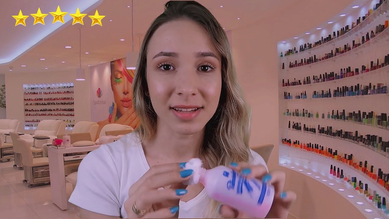 ASMR - MANICURE FOFOQUEIRA 💅🏻 voz suave