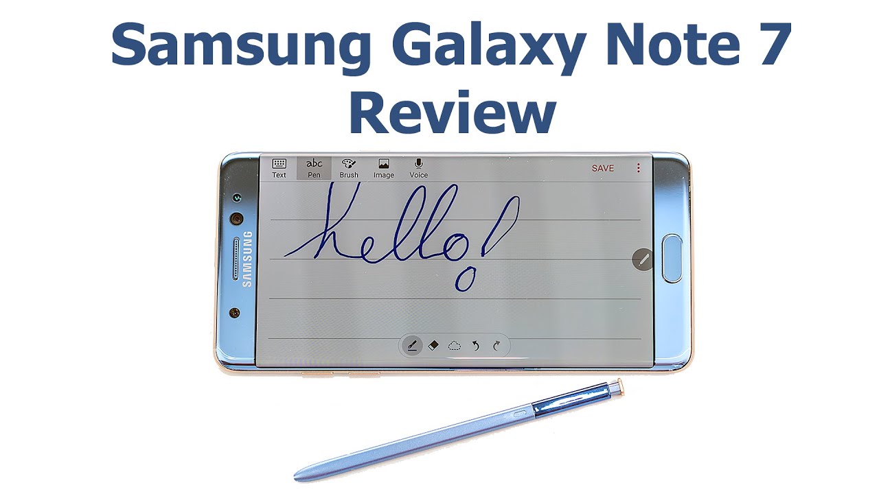 Samsung Galaxy Note 7 Review