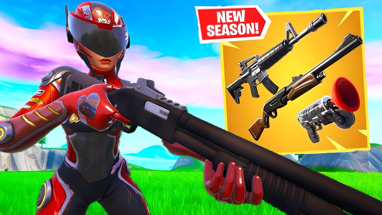 Rogue Gunner Skin Gameplay - Solo Reload WIN - Quick Weapon Feature - Fortnite Chapter 6 Season 1