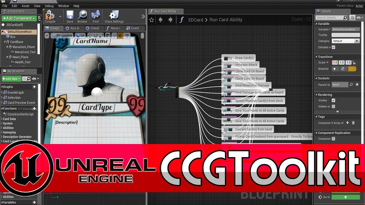Create Card Games in Unreal Using CCG Toolkit (Currently Free!)