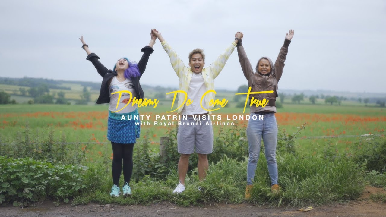 KK12FM || Royal Brunei Airlines - Aunty Patrin Goes To London!