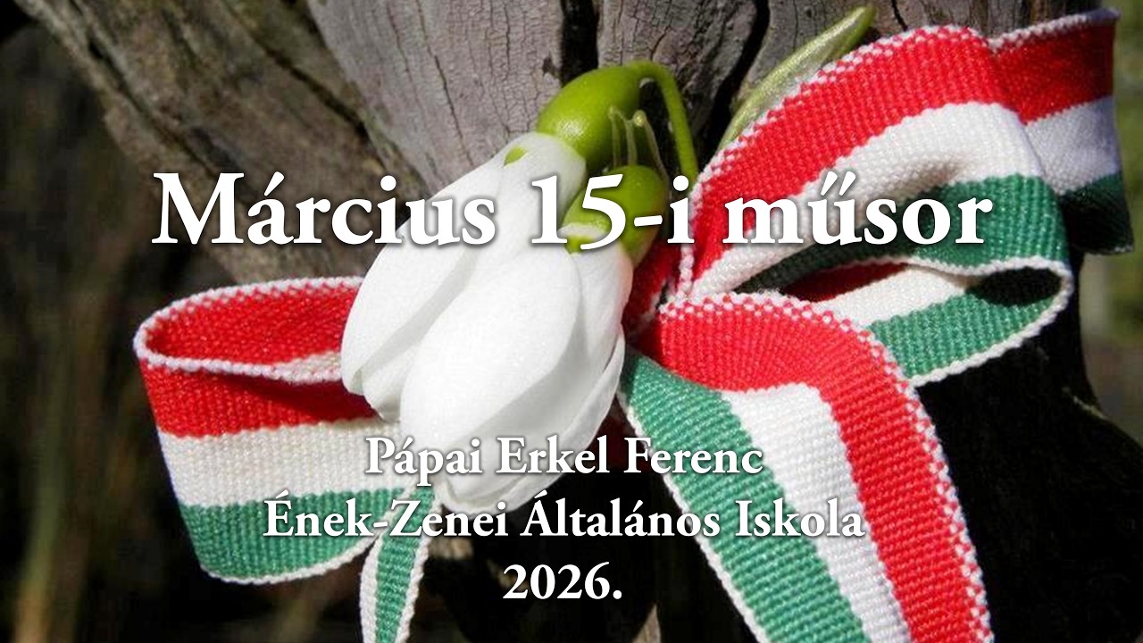 Március 15-i műsor