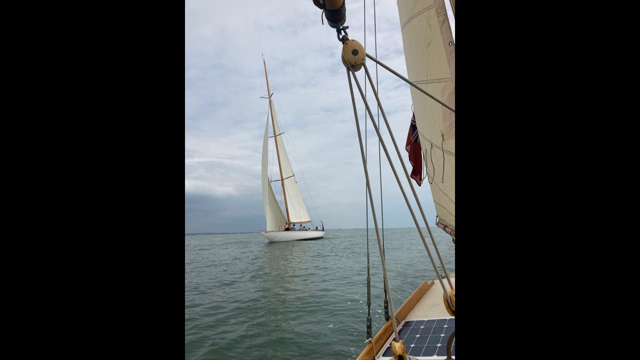 Miquette at Cowes Classic Week