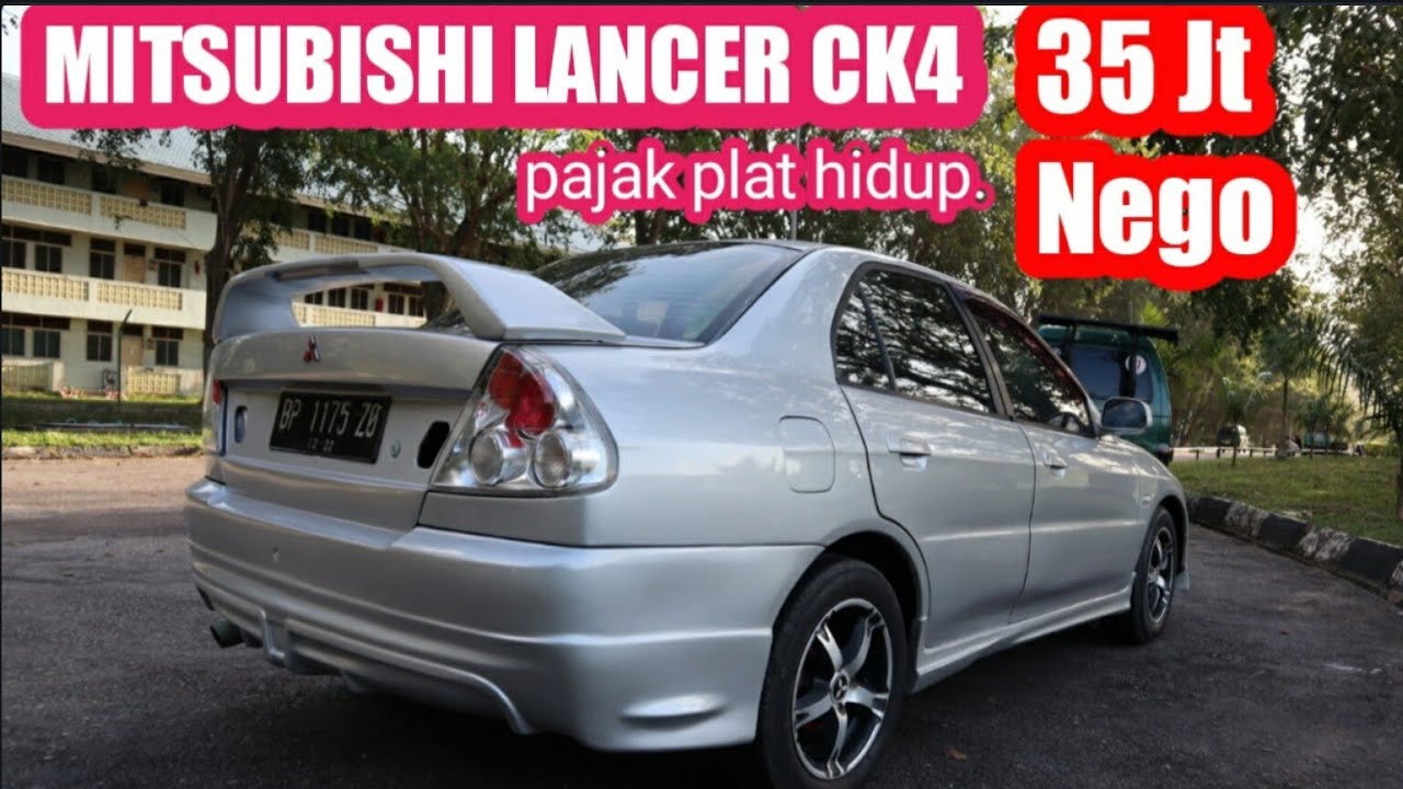 MITSUBISHI LANCER CK4 modifikasi simple  HRG 35 JT