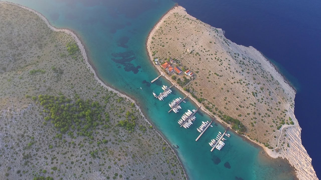 Kornati National Park Croatia sunrise Aci marina Piskera