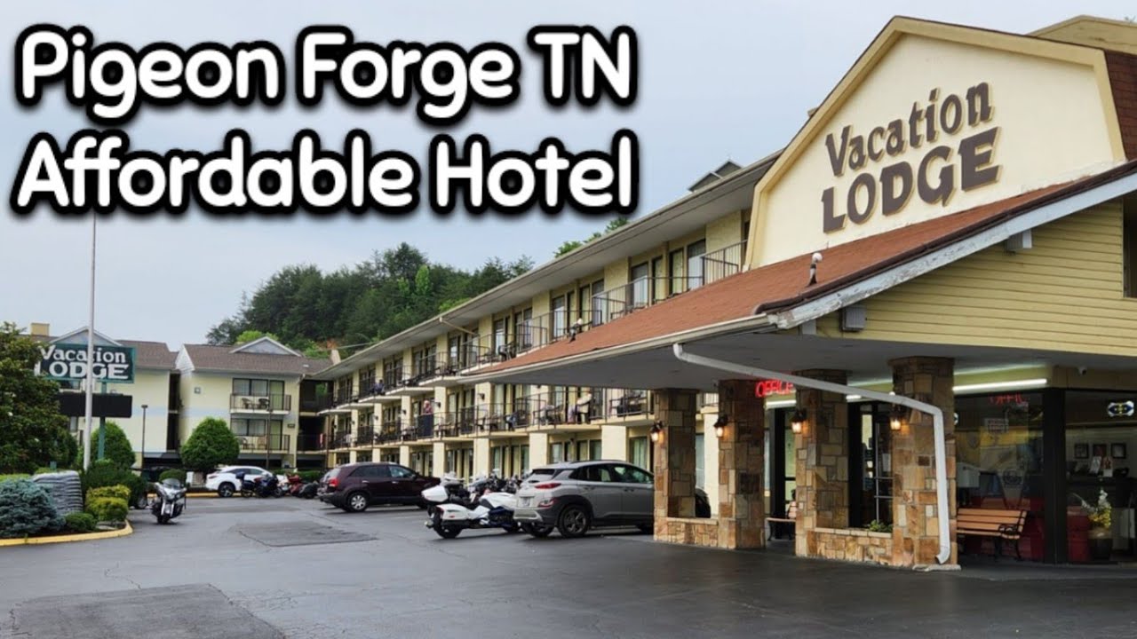 Прогулка по отелю Vacation Lodge в Пиджен-Фордж, Теннесси