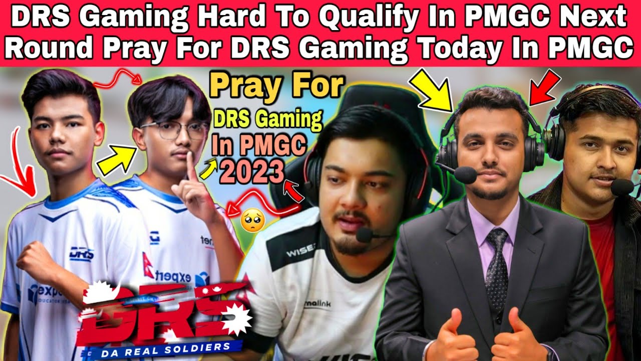 DRS Hard To Qualify In PMGC Next Round😓| Pray For DRS Gaming Today's Match🥺|DRS Need Comeback Today🔥