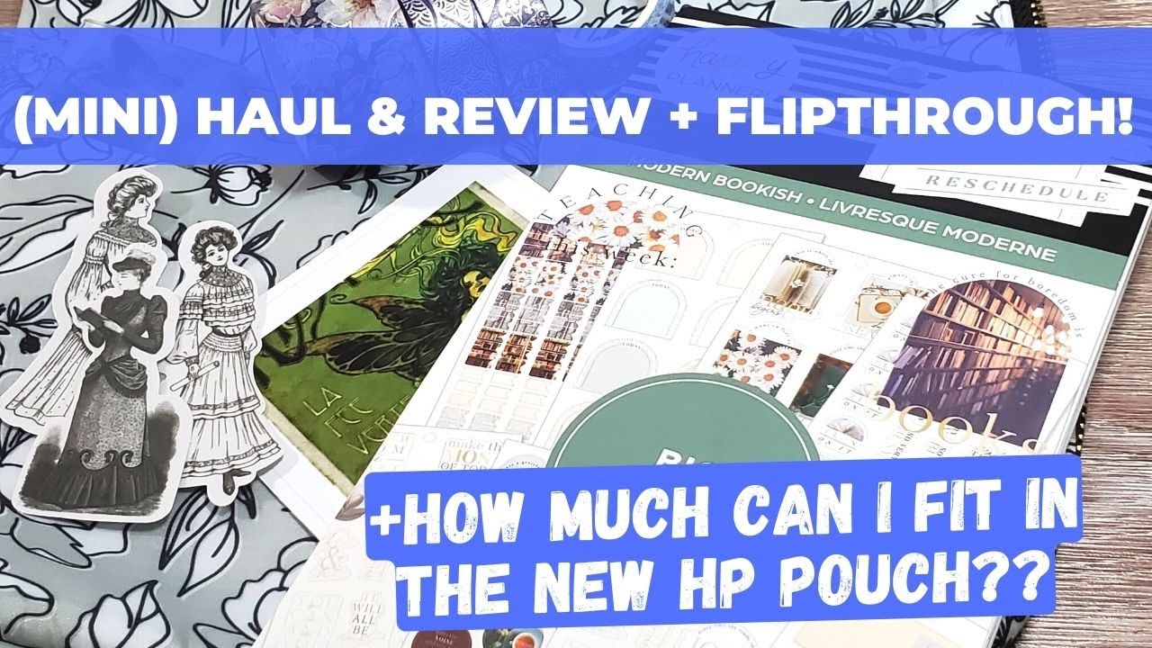 Mini Haul for May! Happy Planner 2022 Back to School Items and More