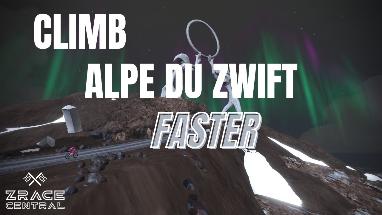 HOW to CLIMB Alpe Du Zwift FASTER