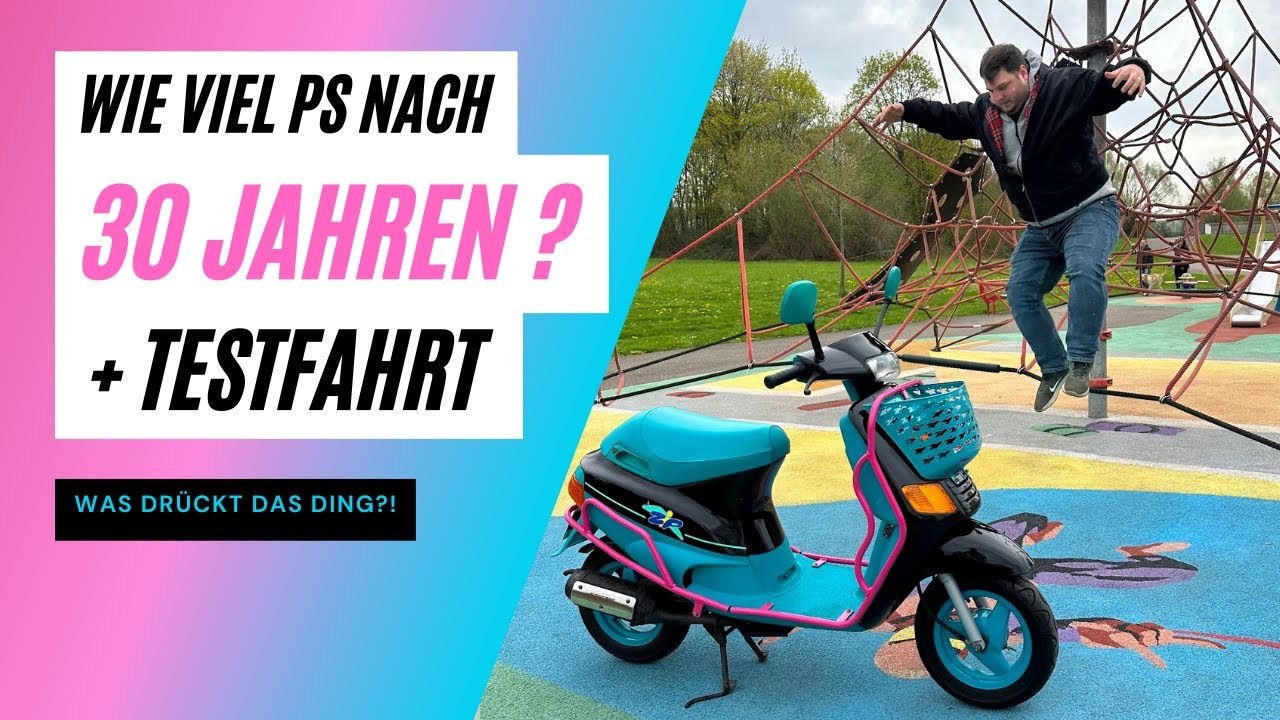 30 Jahre alte Zip - Restaurieren oder Tunen? Bestandsaufnahme und Testfahrt!