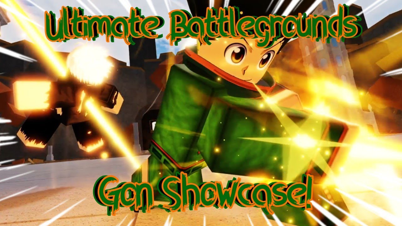 Ultimate Battlegrounds Gon Showcase! (Roblox!)