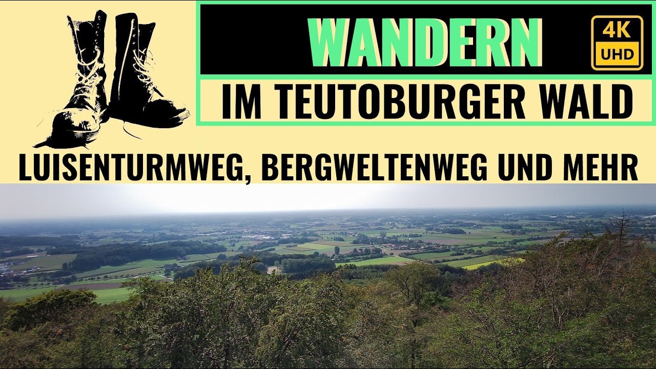 Wandern im Teutoburger Wald – Luisenturmweg, Bergweltenweg und mehr