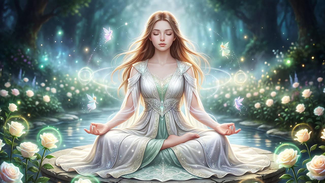 Rose Goddess Healing - Lumin Aura 432Hz - Deep Calm & Emotional Balance