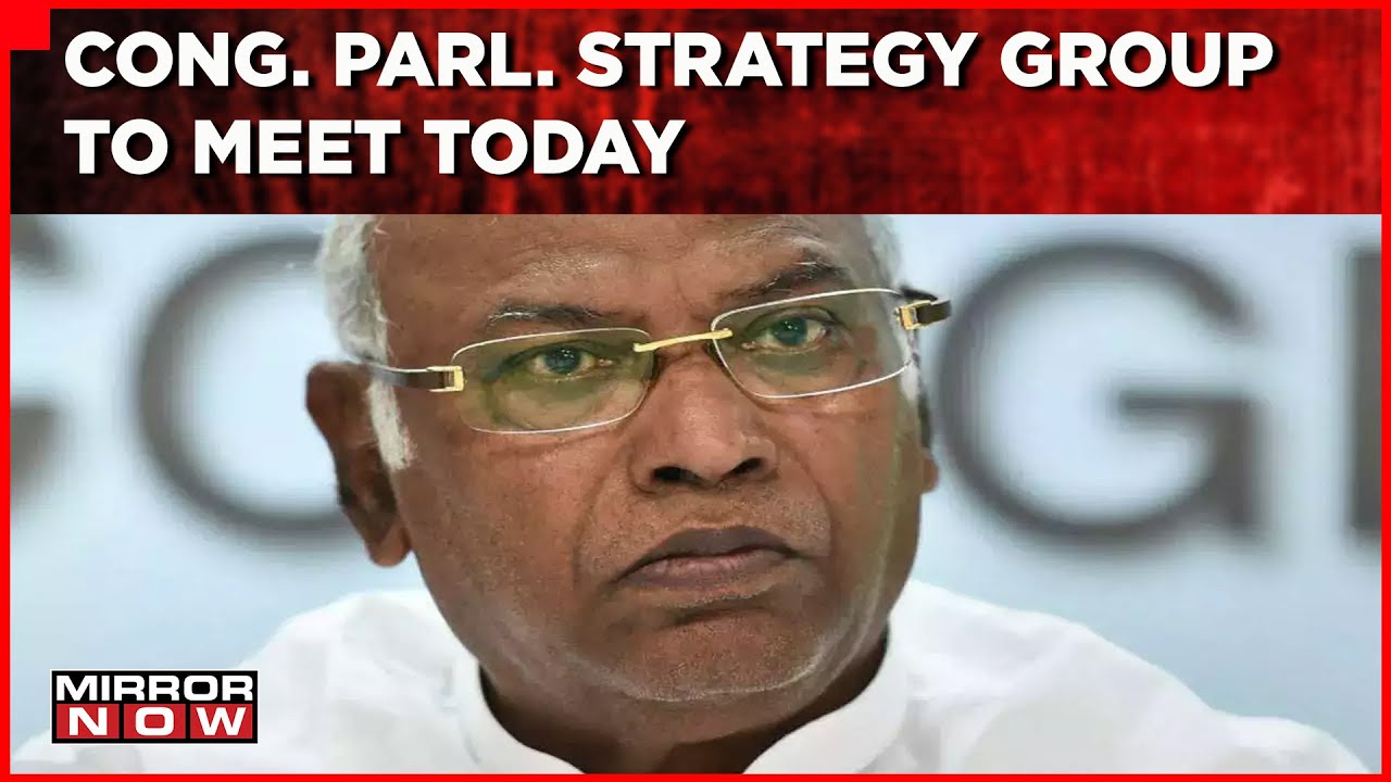 Congress Parliament Strategy Group To Hold Meet Day After Budget Session | English Top News Updates