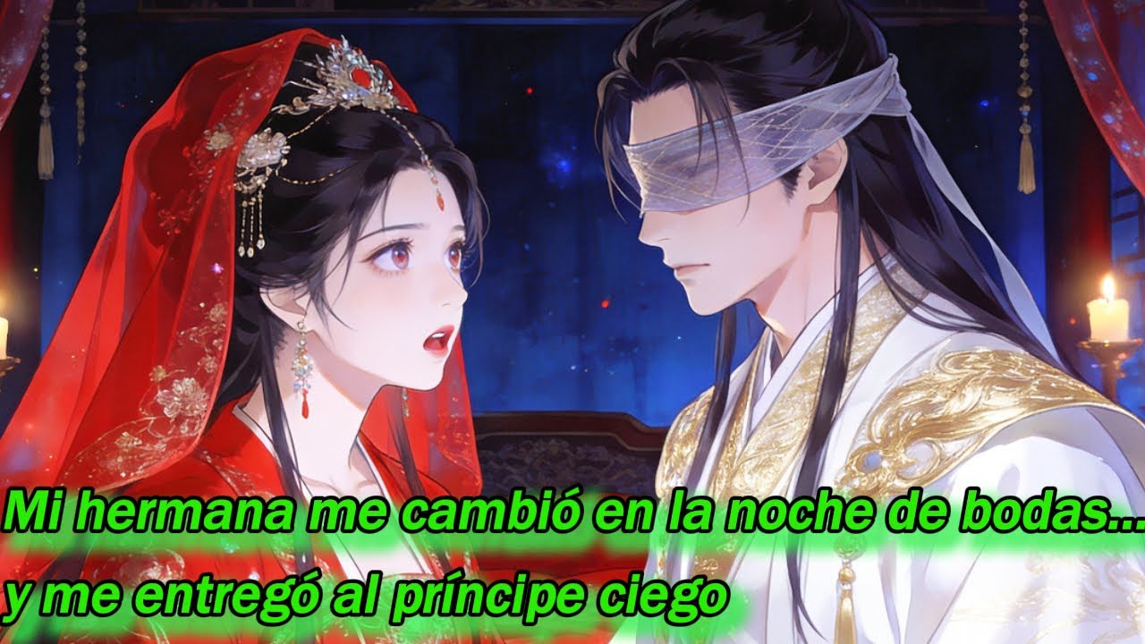 Mi hermana me cambió en la noche de bodas… y me entregó al príncipe ciego