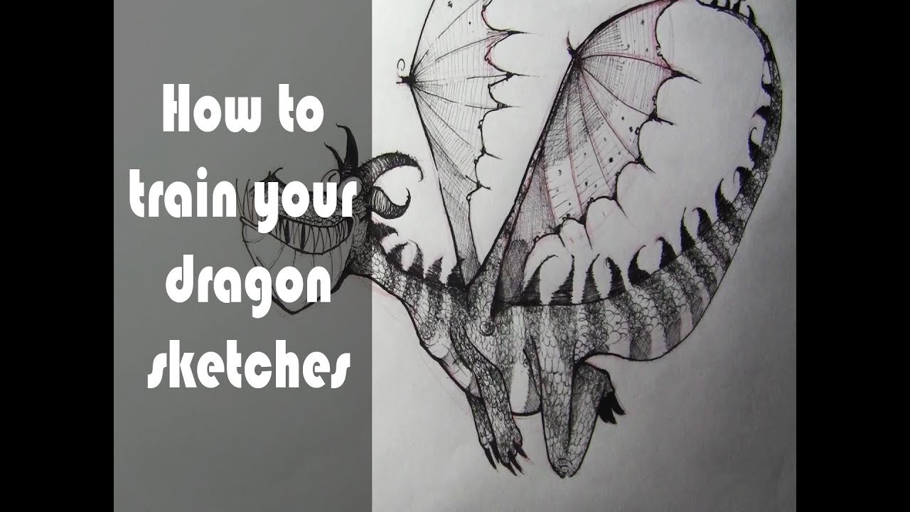 How to sketch | Dragon | Nico Marlet