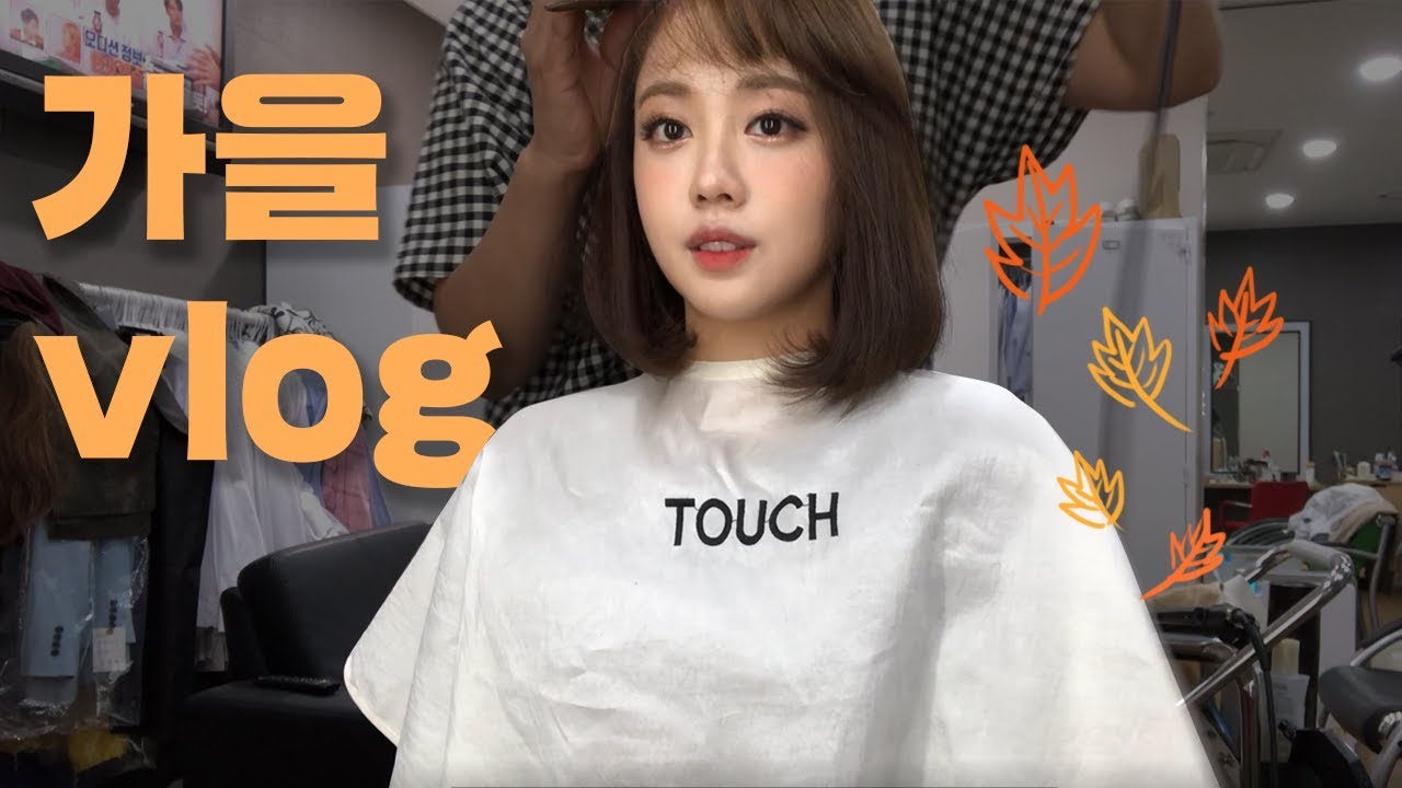 스포츠 아나운서의 가을 vlog/ 강아지랑 회사를??! Visit my company with ma dog