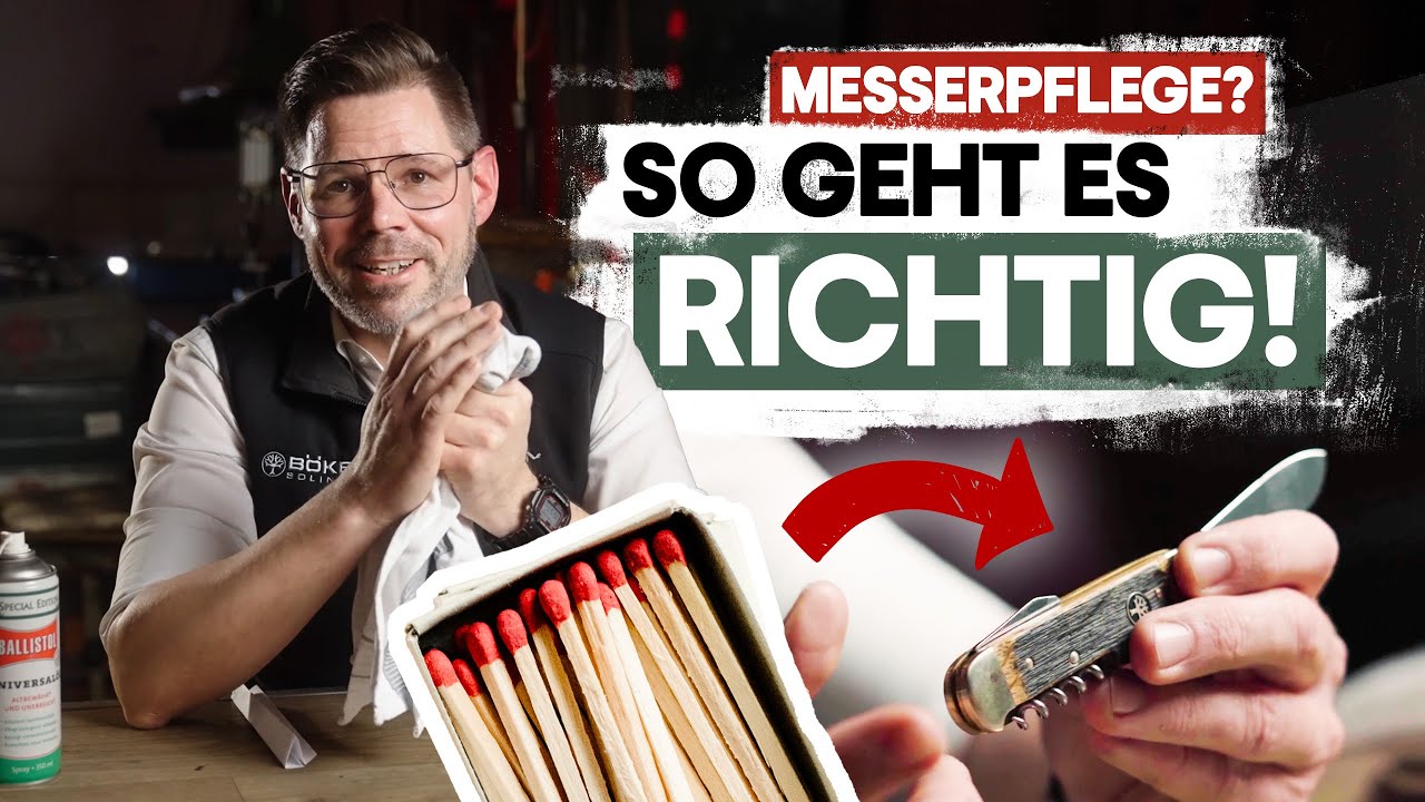 Wie geht die richtige Messerpflege? Darauf musst du achten! | B&ouml;ker Solingen