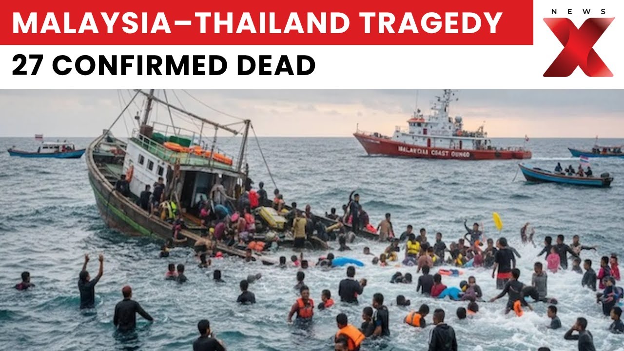 Malaysia&ndash;Thailand Border Tragedy: 27 Rohingya Dead, Dozens Missing After Boat Capsizes