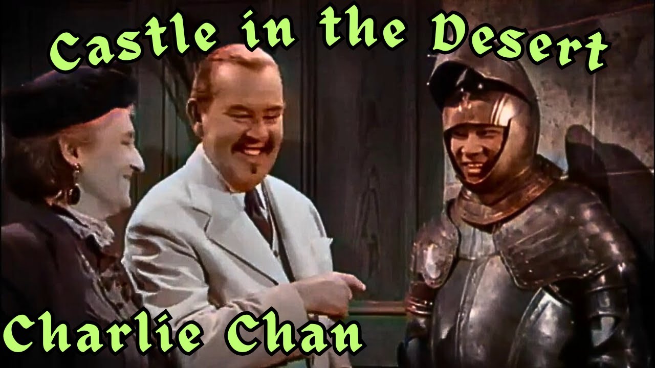 Castle in the Desert (1942) | Charlie Chan | colorized