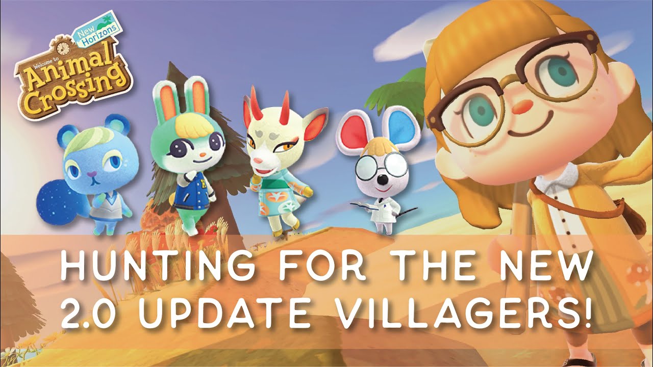 Hunting for the NEW 2.0 Villagers! // Animal Crossing: New Horizons