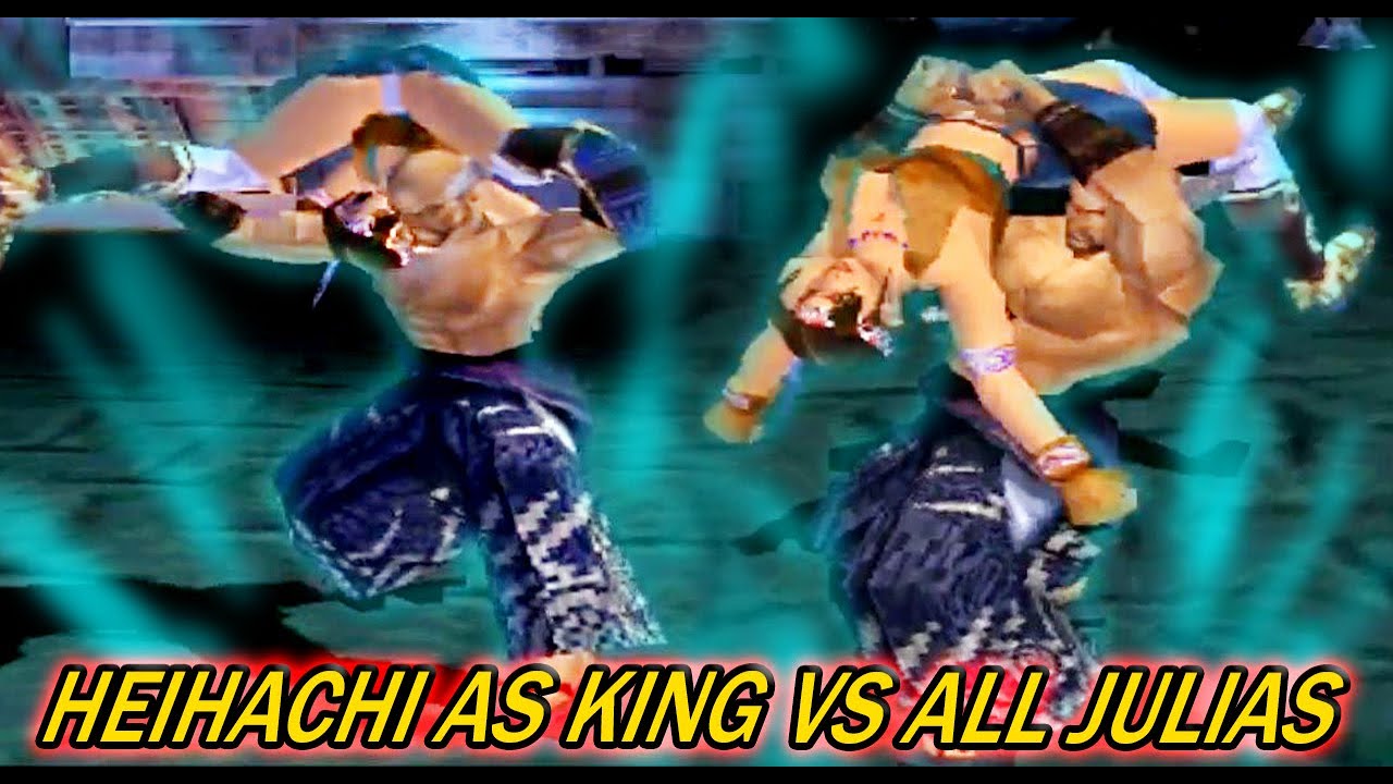 [TAS] Heihachi As King VS All Julias - Tekken 3 (Arcade Version) (Requested)