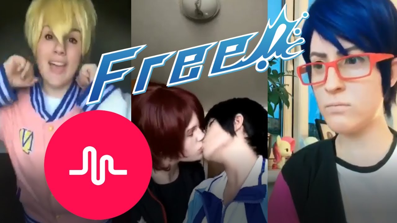 Free! Iwatobi Swim Club Cosplay Musical.ly Compilation