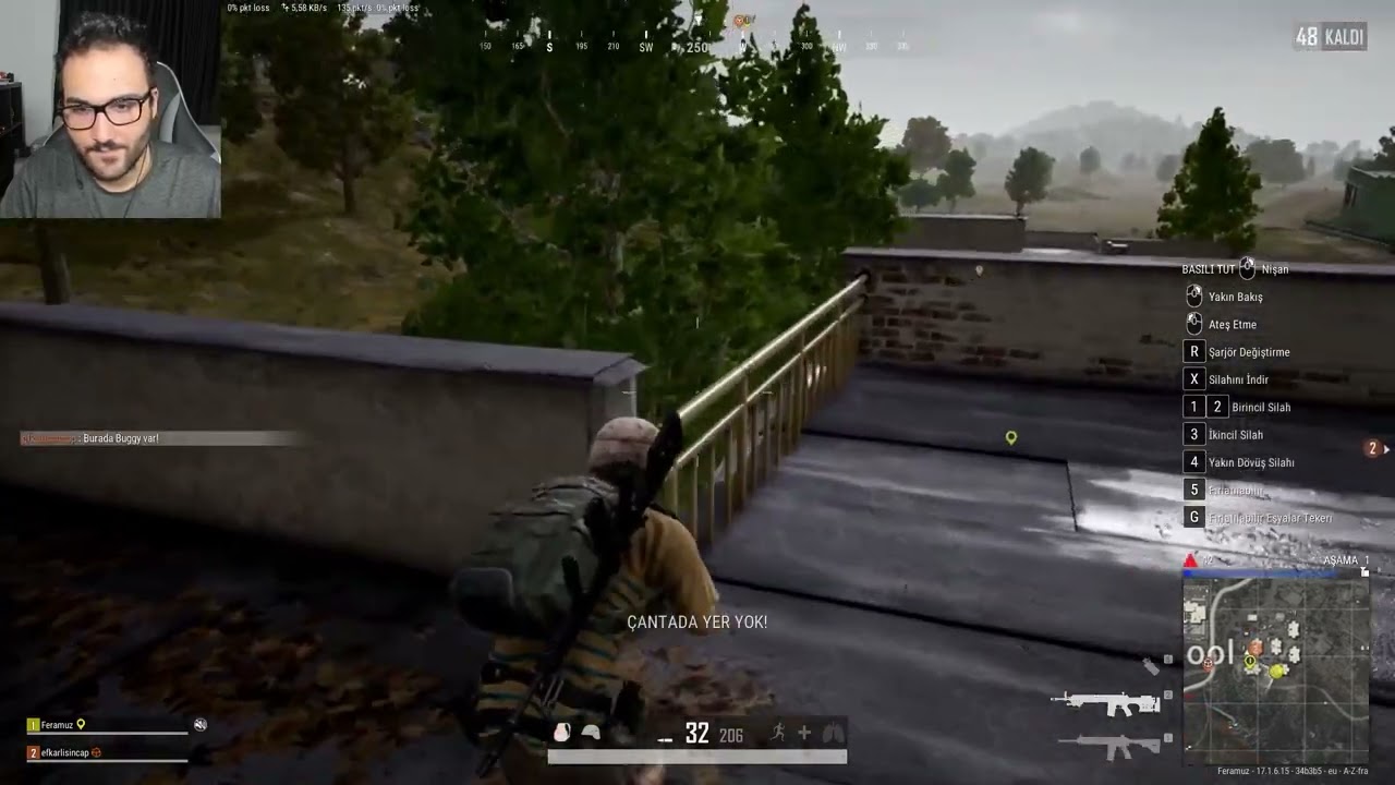 NEFES KESEN ÇATIŞMA!   AGALARLA PUBG #2