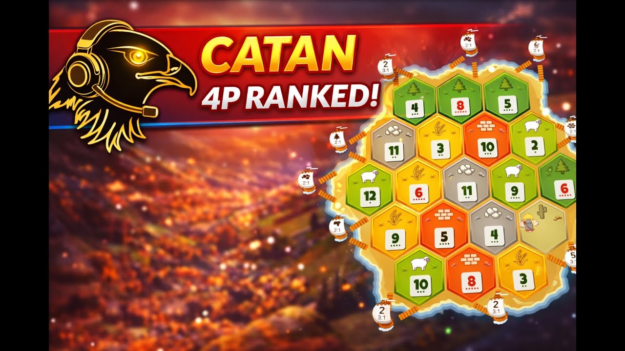 5th Placement Game - Catan 4P Ranked - Season 16!