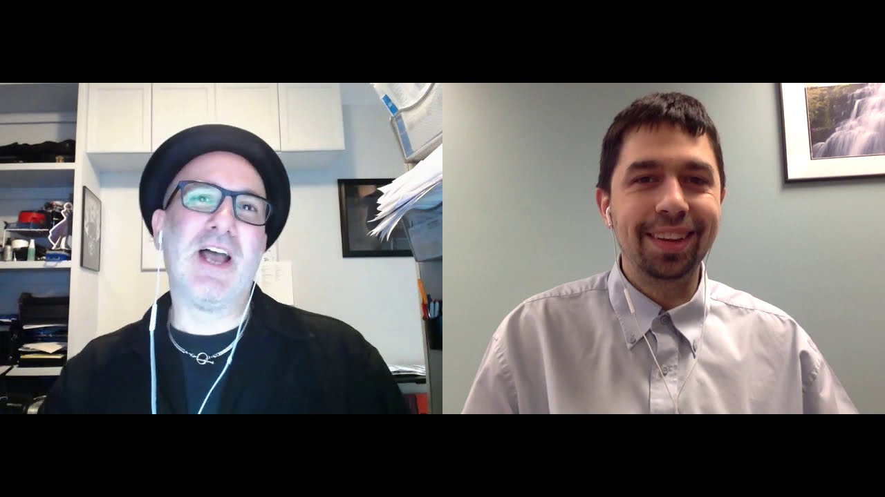 I video chat with Eric Stuart