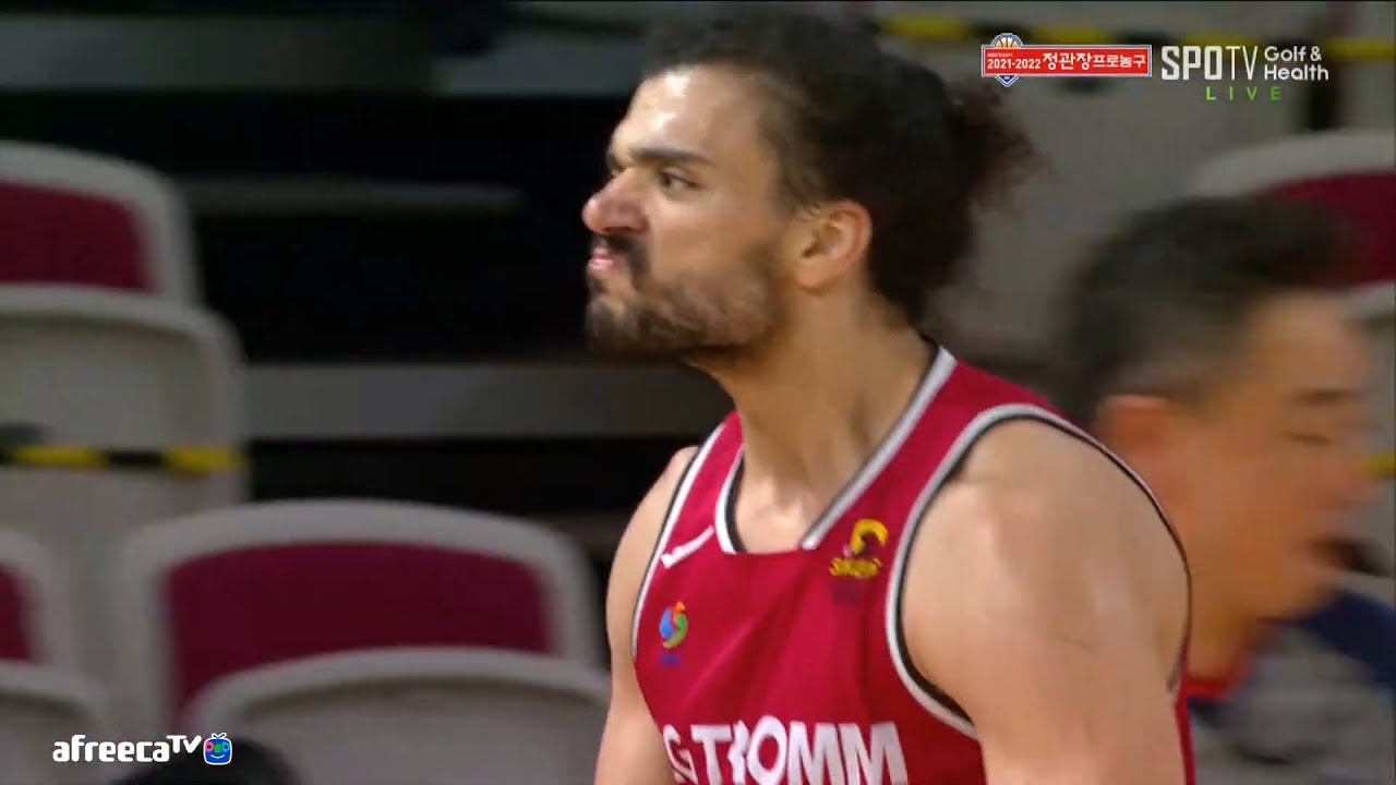 عاصم مرعي (Assem Marei) Career-High 30 PTs 16 Rebs Full Highlights vs 안양 KGC (23.10.21) [1080p]