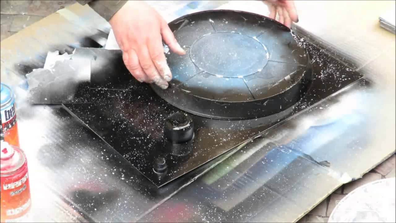 black and white - Spray paint art