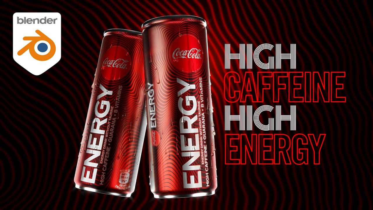 How To Create Energy Drink Commercials In Blender 3.0! - Tutorial!