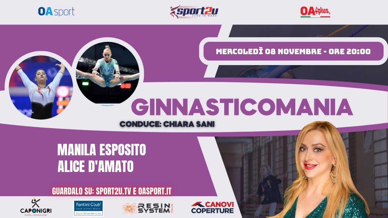 Manila Esposito e Alice D'Amato a Ginnasticomania 08.11.23