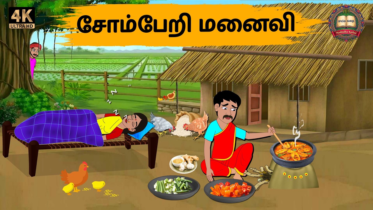 சோம்பேறி மனைவி | Tamil stories |Tamil moral stories | Moral stories in tamil | Stories in Tamil