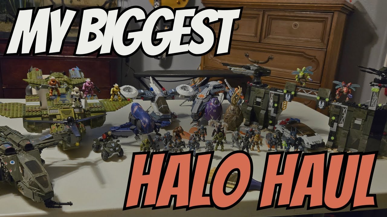 My BIGGEST Halo Mega Bloks Haul YET!