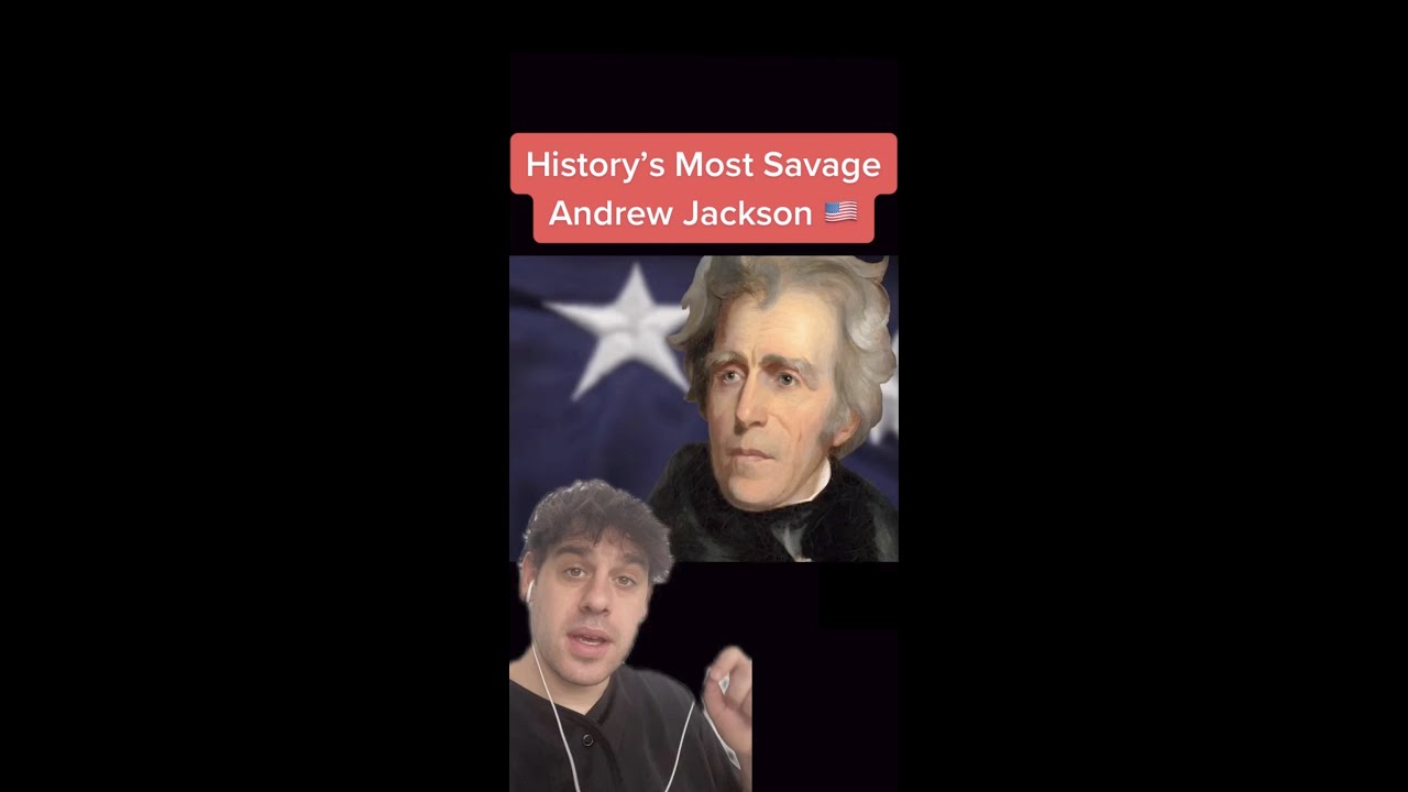 President Andrew Jackson Chose VIOLENCE 🇺🇸 | #shorts