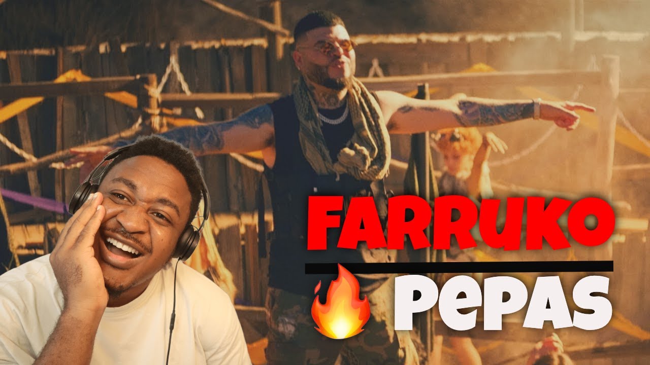 Впервые слышу реакцию Фарруко - Пепас (официальное видео)