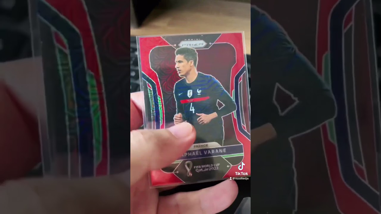 Panini Prizm world Cup 2022 - Raphael Varane 86/99