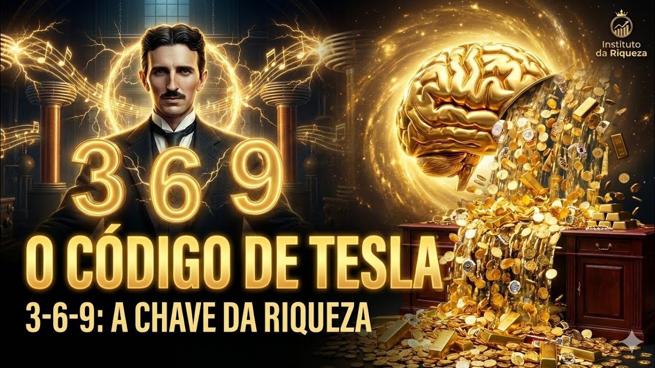 O Código Secreto que Prometi: A Técnica 3-6-9 de Nikola Tesla para Riqueza