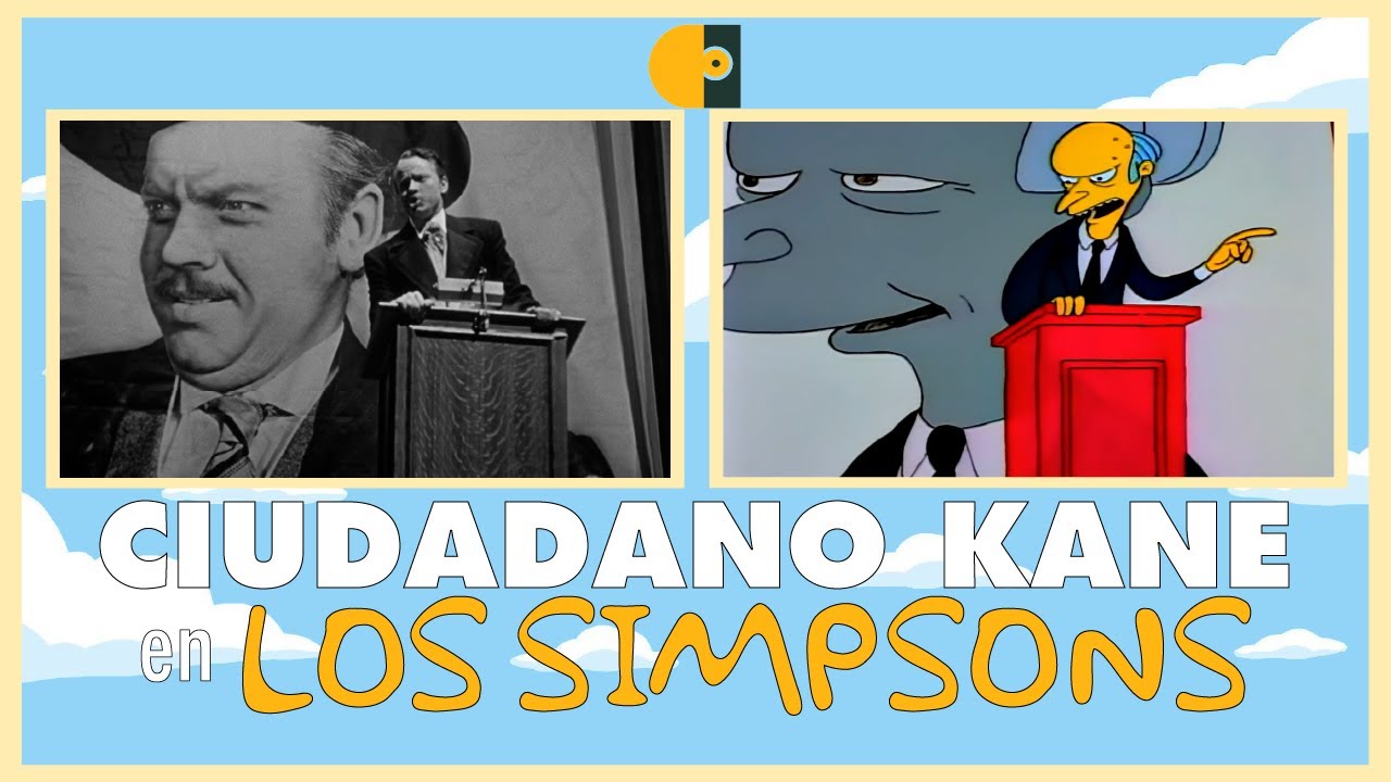 Referencias a Ciudadano Kane en Los Simpsons