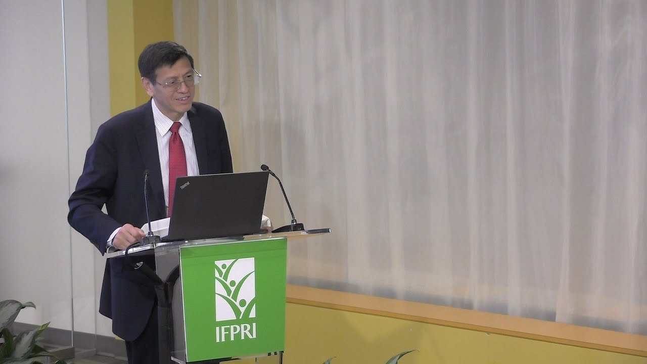 Shenggen Fan, Director General, IFPRI