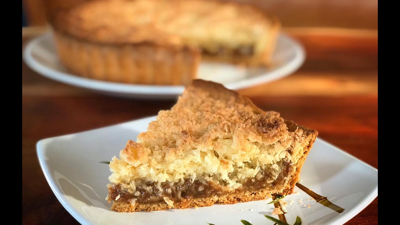 Tarta de coco y Dulce de leche (Receta muy facil)