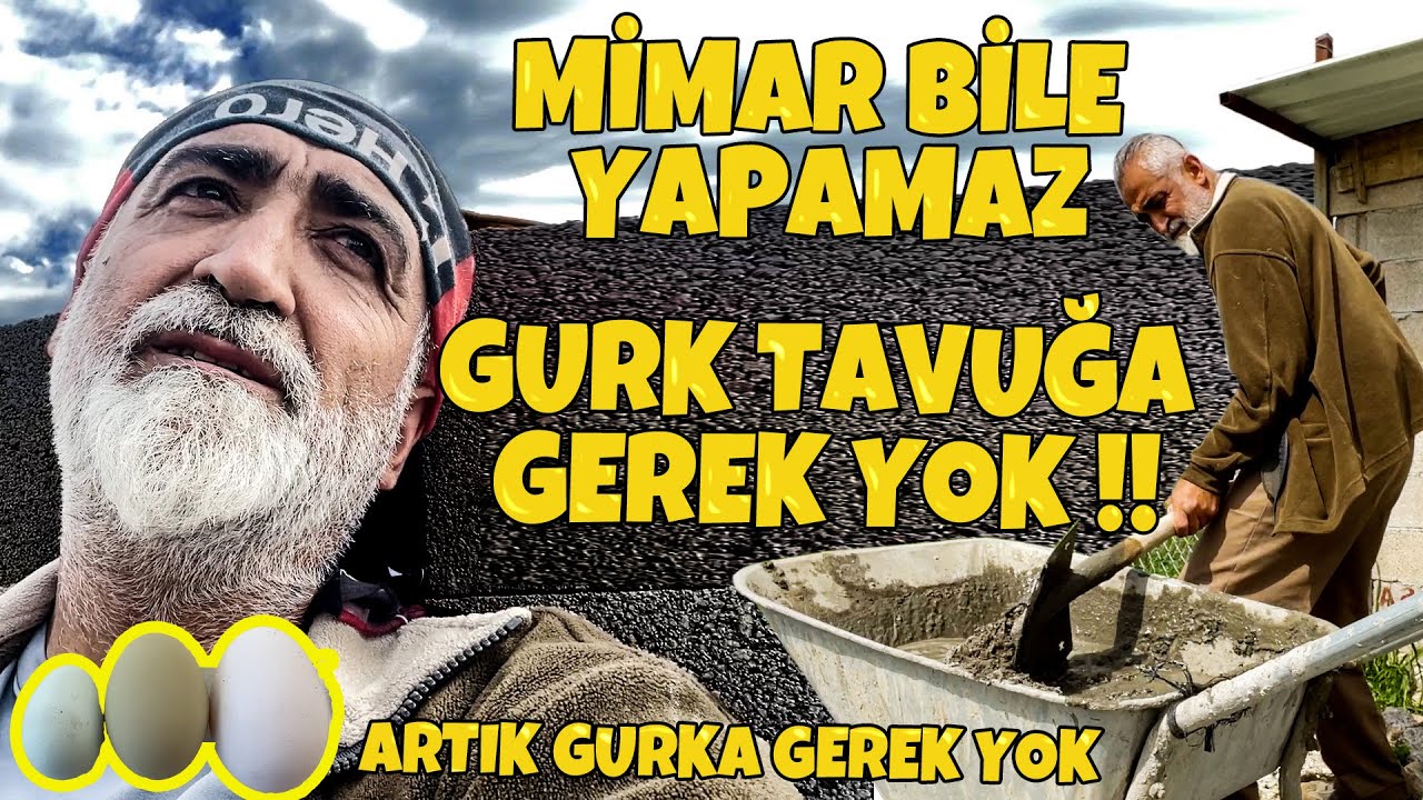 Kale Gibi yeni kümes inşaati başladı / Yeni kuluçka Makinamız / Hint Şahin artık özgür !!