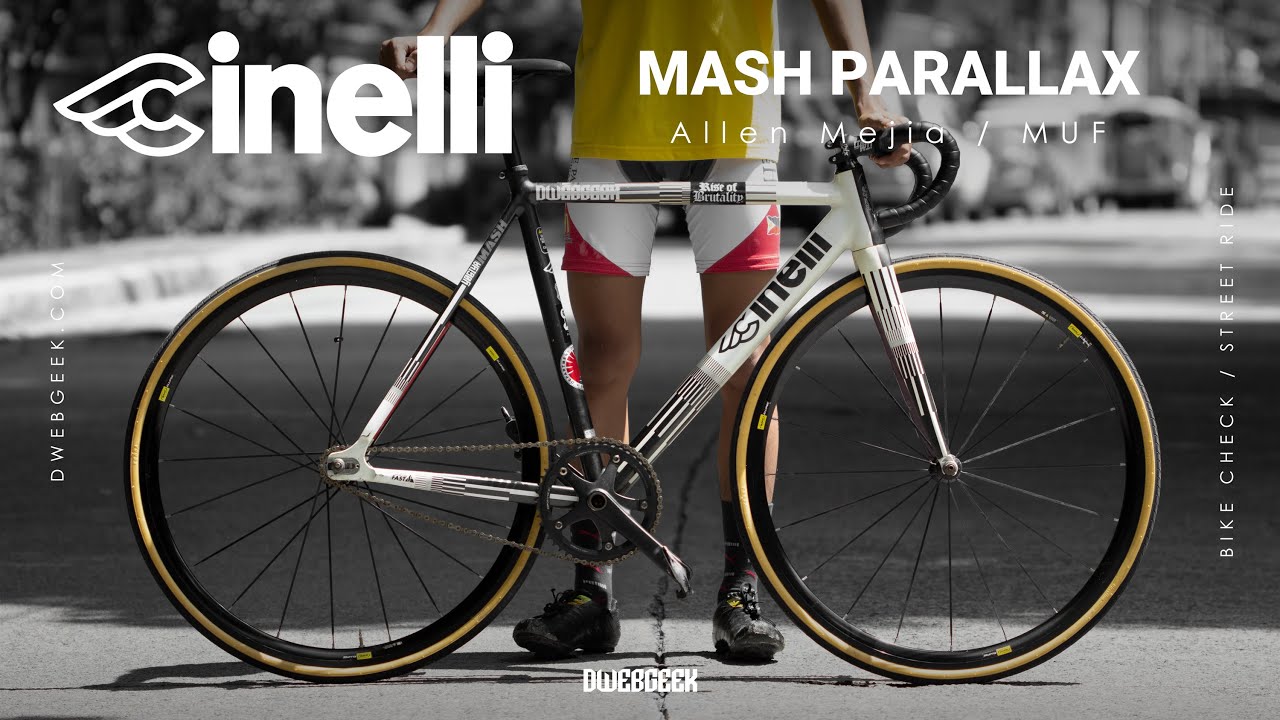 Bike Check—Cinelli Mash Parallax Optical / Allen Mejia | DWEBGEEK [4K]