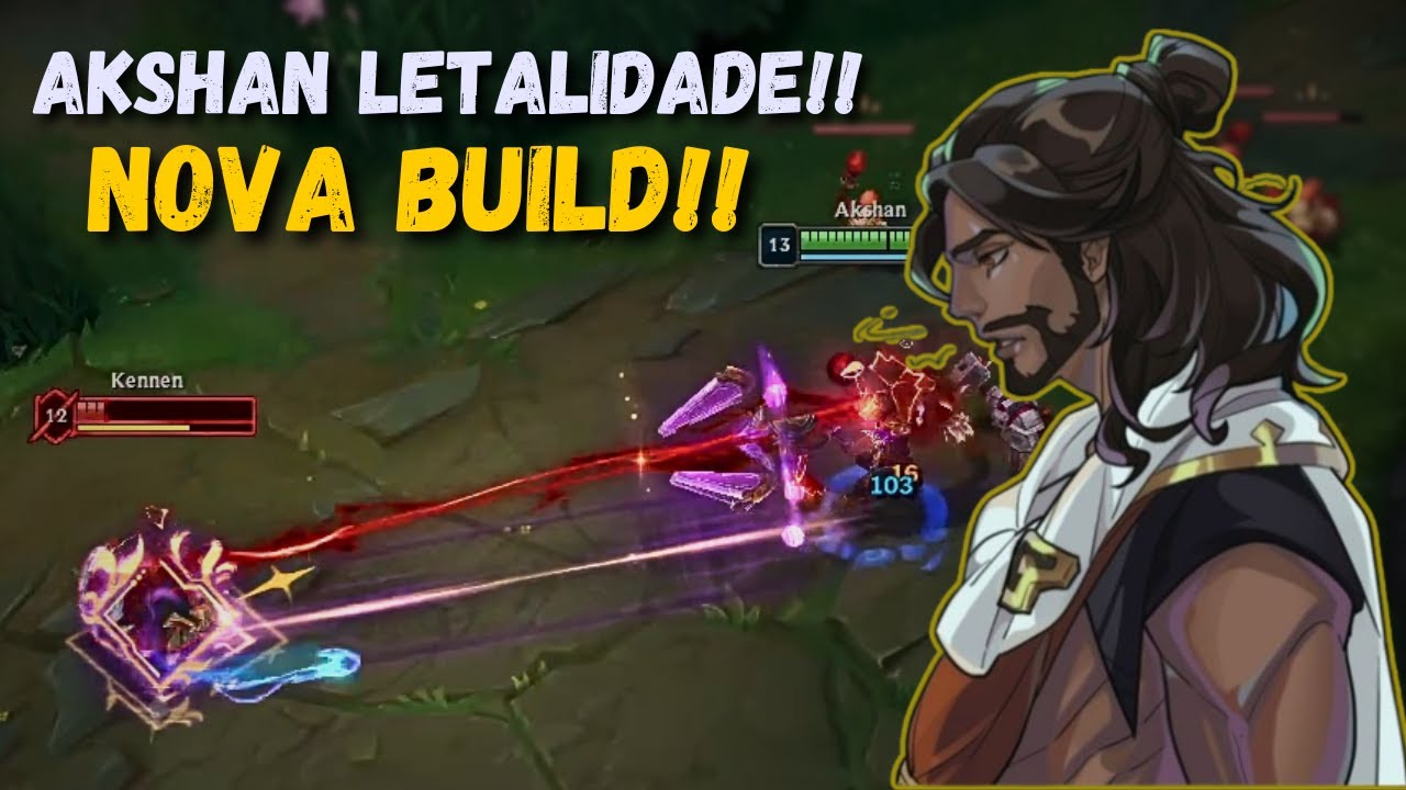 AKSHAN MID COMPRANDO ITENS DE LETALIDADE KDA 33/5/1