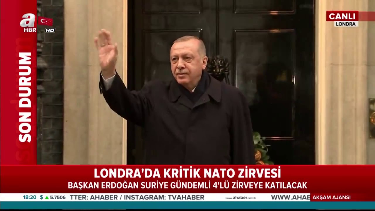 Başkan Erdoğan, İngiltere Başbakanlık Konutu'nda / A Haber | A Haber