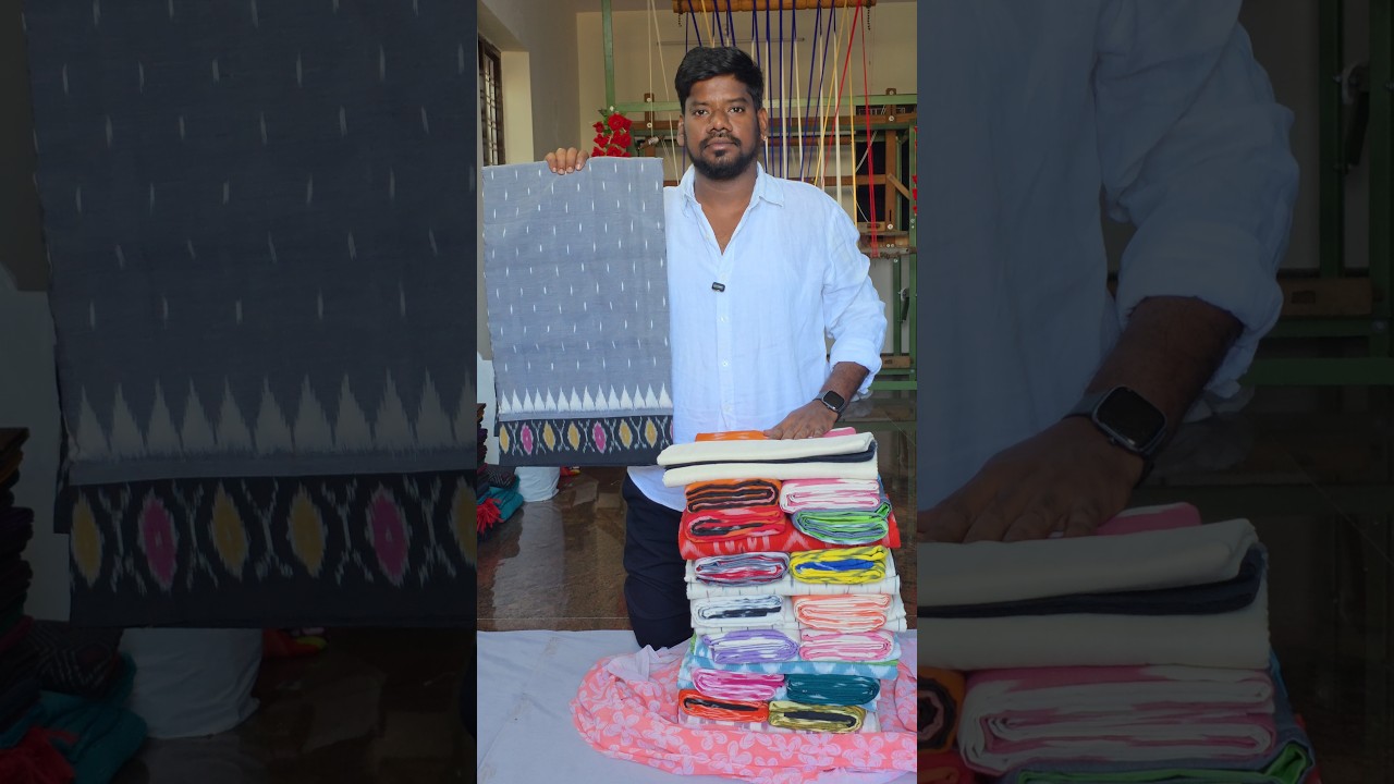 Pochampally Cotton Sarees #pochampally #ikkatsarees
