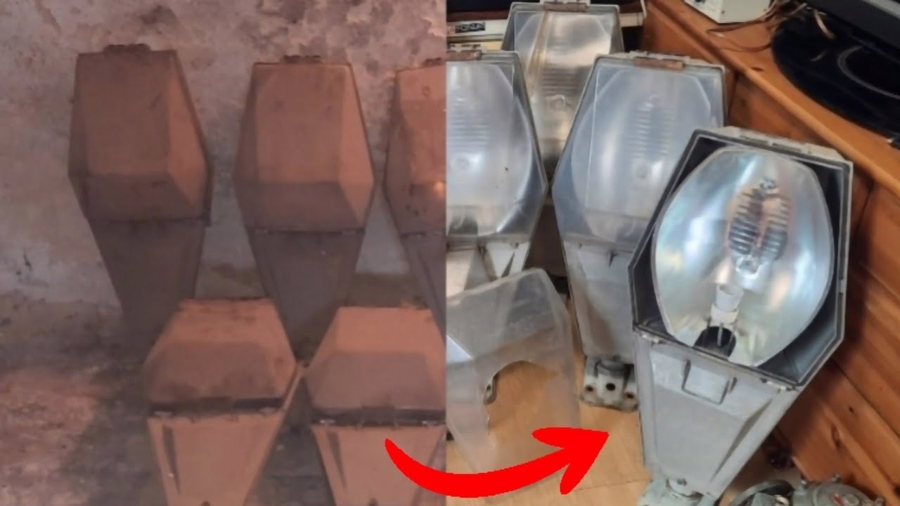 Čištění pouličního osvětlení